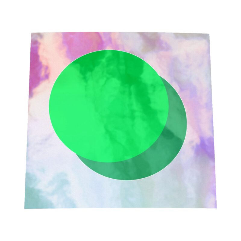 HOLO ZURC Sticker WHITE; Kiss-cut, Blank
