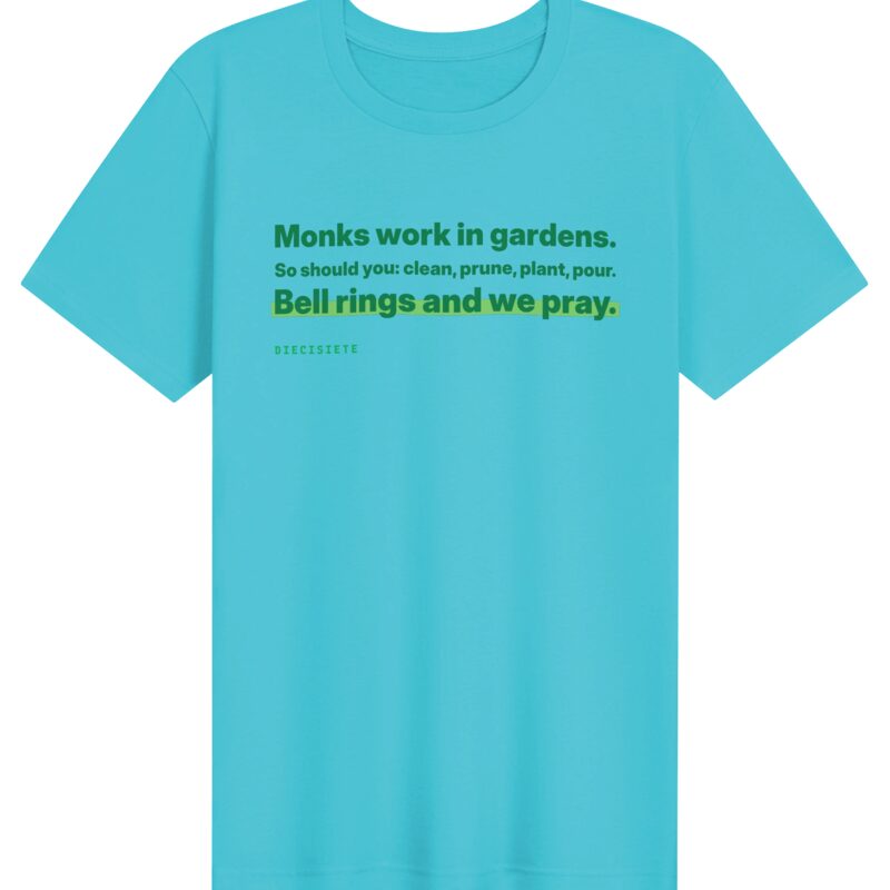 Monks Work in Gardens Tee