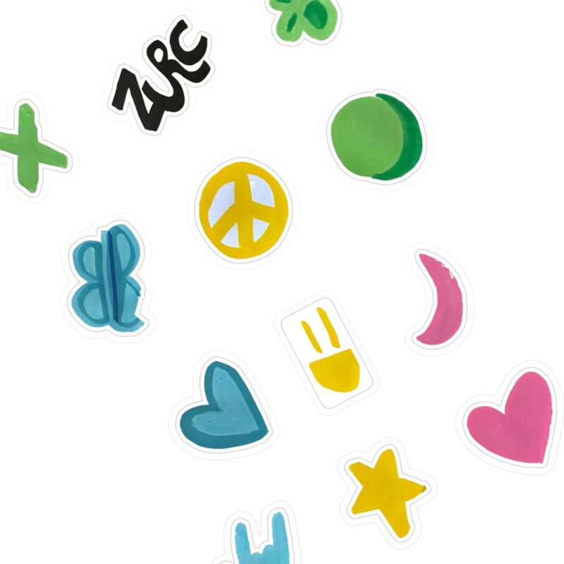 ZURC Big Marks Sticker Sheet