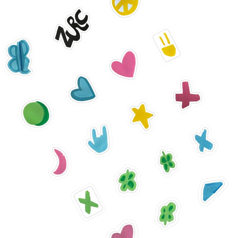 ZURC Marks Sticker Sheet